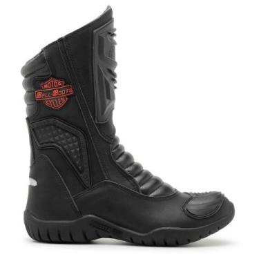 Imagem de Bota Motociclista Masculina Couro Cano Longo Conforto - Bell Boots, 39