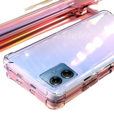 Imagem de Capa Compatível Para Moto G84 Transparente Silicone Novo2023 - Dsitrbu