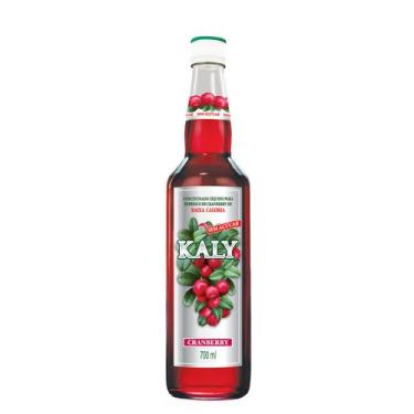 Imagem de Xarope de Cranberry Kaly Zero Açúcar 700ml