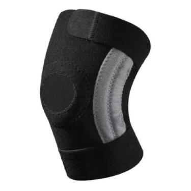 Imagem de Joelheira Articulada Compressão Ortopédica Alivia Dores Academia Espor