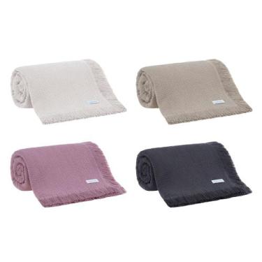 Imagem de Colcha Solteiro Buddemeyer Jacque 100% Algodão, Rosa, Solteiro