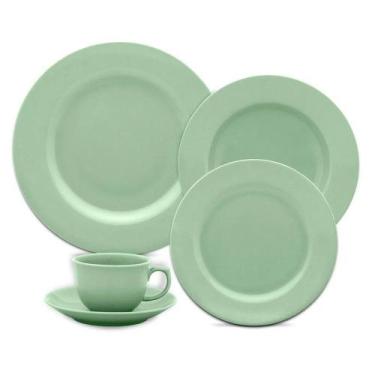 Imagem de Aparelho de Jantar 30 Peças Flamingo Jade Oxford