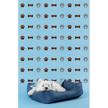 Imagem de Kit 102 adesivos ossinhos e patinhas decoração Petshop - Imprimax, MAR