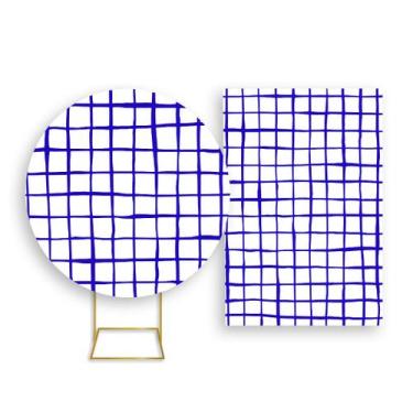 Imagem de Painel De Festa Redondo 1,50x1,50 + Painel Vertical 1,50x2,20 - Estamp