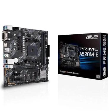 Imagem de Placa Mãe Asus Prime A520M-E AMD AM4 mATX DDR4