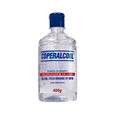 Imagem de ÁLCOOL GEL 70º HIGIENIZADOR de MAOS HIDRATANTE 400G - COPERALCOOL, U