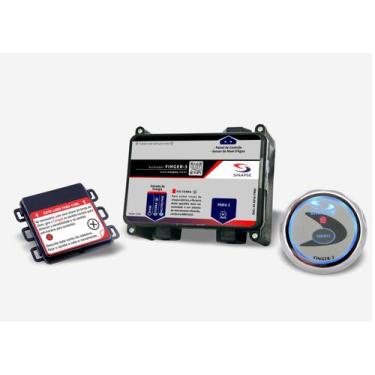 Imagem de Acionador de Motor para Banheira e Spa Sinapse  Finger-3, 127V