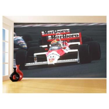 Imagem de Papel De Parede 3D Carro F1 Mclaren Mp4/4 Senna 3,5M Cxr131 - Você Dec