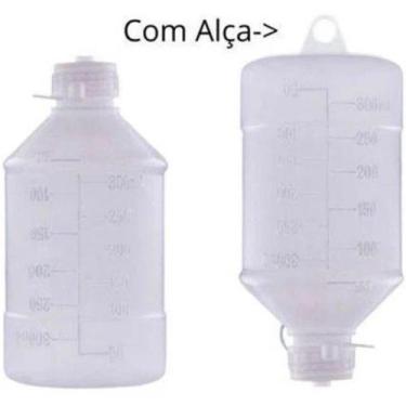 Imagem de Kit 4 Frascos para nutrição enteral 300ml - Biomédica/Nutrimed/Frascol