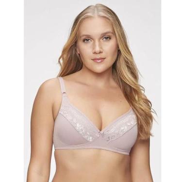 Imagem de Sutiã Sustentação Anatômico Triumph 24787 Microfibra, Lilás, 44