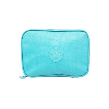 Imagem de Estojo Casual Box em Crinkle Sortido YS27294 - Yins, Verde