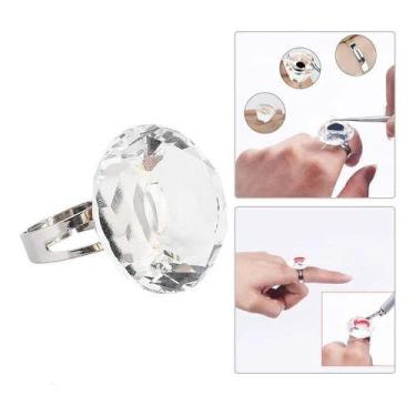 Imagem de Anel Em Cristal Para Cola E Extensão De Cílios Alongamento - OEM