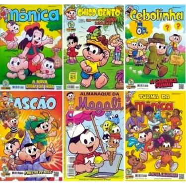 Imagem de 50 gibis  turma  da monica  novos sem repetir/editora panini