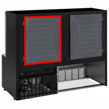 Imagem de Gaxeta Balcão Refrigerado Para Gelopar GBEC-175 52x60 - ILPEA, Preto