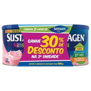 Imagem de Sustagen Kids Morango 380g+30% de Desconto na Segunda Unidade