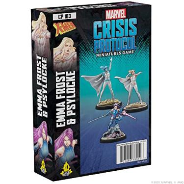 Imagem de Marvel: Crisis Protocol Emma Frost and Psylocke CHARACTER PACK - Psychic Mutants Unleashed! Tabletop Superhero Game, Ages 14+, 2 Players, 90 Minute Playtime, Made by Atomic Mass Games