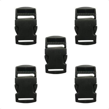 Imagem de Fecho Para Alça Mochila 30mm Engate Rápido Kit 5 Unidades - Magazine R