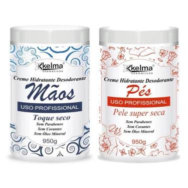 Imagem de Kit Hidratante Mãos e Hidratante Pés 950g - Kelma