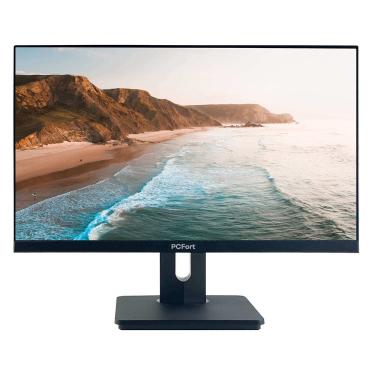 Imagem de Monitor Empresarial PCFort T2420 23,8" Led Full HD - HDMI - VGA - PIVOT com ajuste de altura e rotação