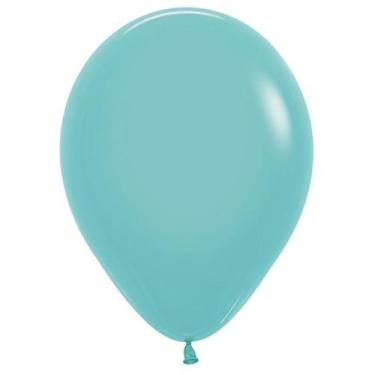 Imagem de Balão de Festa Latéx Fashion - Água-Marinha (Cor:037) -  Sempertex - R