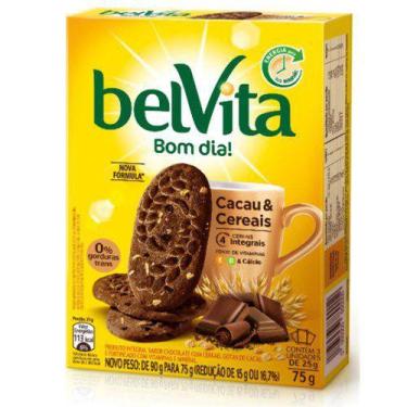 Imagem de Biscoito Integral Belvita - Cacau e Cereais 75G - Belive