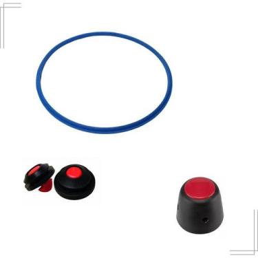 Imagem de Kit Reparo Borracha Panela De Pressão 10 Litros Peso Valvula - A Origi