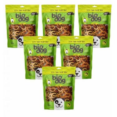 Imagem de 6x Petisco Bio Dog Gourmet Loop- para Cães- Frango-100g - BioDog