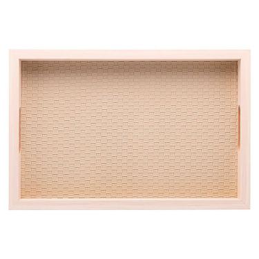 Imagem de Bandeja Retangular em MDF 30x4x20cm 5675 - Lyor