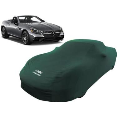 Imagem de Capa De Tecido Sob Medida Para Carro Mercedes Slc 300 - Mz, Verde