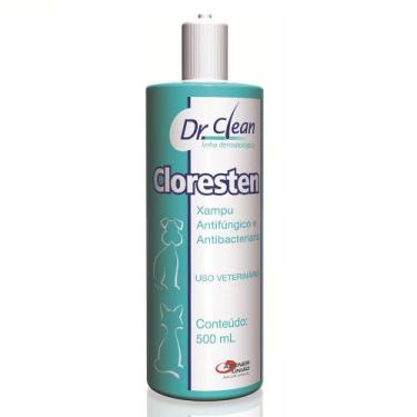 Imagem de Shampoo cloresten 500ml para caes - AGENER UNIAO