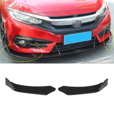 Imagem de Spoiler Dianteiro Lateral Universal Ajustável Fiat Mercedes - Veon, Bl