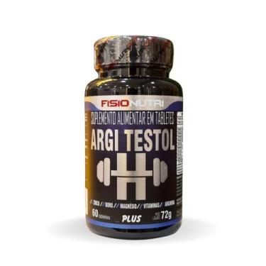 Imagem de Argi Testol H  L Arginina Sulfato de Zinco com Vitaminas B3 B12 B6 D3 