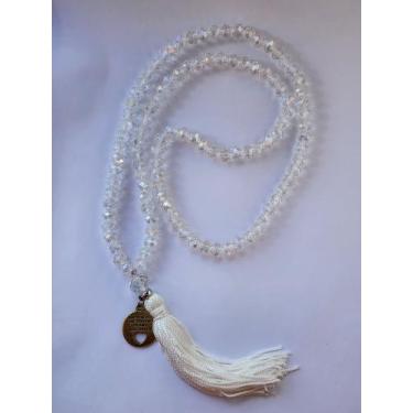 Imagem de Japamala 108 contas de cristais pingente hoponopono - Despertararts 