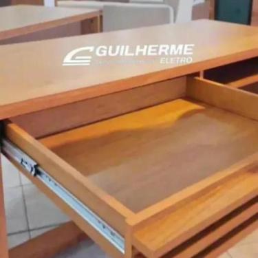 Imagem de Escrivaninha 100% MDF com Gavetão no Ripado BIA A740XL1080XP450MM - CI