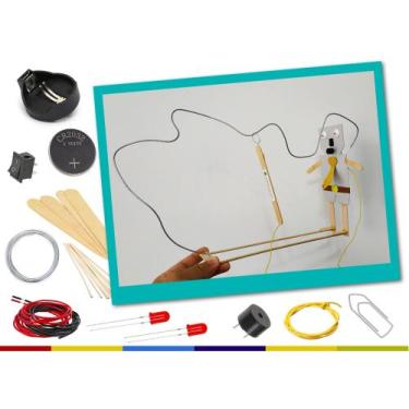 Imagem de Kit Robótica para montagem do Boneco Motriz DIY - Labirinto Elétrico -