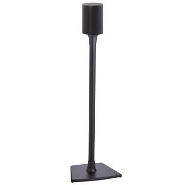 Imagem de Sanus Suporte de Alto-Falante para Sonos Era 100 - Suporte de Alto-Falante Fixo com Instalação Fácil Em 3 Etapas - Inclui Todo O Hardware, Pontas de Carpete e Pés de Borracha - Preto