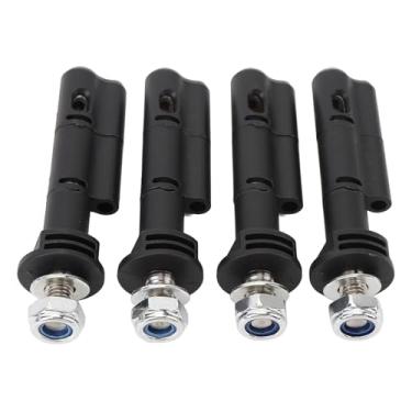 Imagem de O Kit de Pinos de Montagem Se Adapta a Placas de Tração MaxTrax MKII LITE e Mini Recovery, Conjunto de Pinos de Montagem de Segurança à Prova de Roubo de Aço Inoxidável 4 Unidades