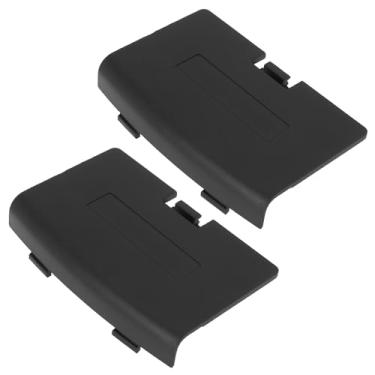 Imagem de SG Store 2 peças de capa de bateria de plástico para console de jogos compatível com Nintendo Game Boy preto