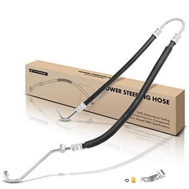 Imagem de A-Premium Conjunto de mangueira de linha de pressão de direção hidráulica compatível com Ford Explorer 2006-2010, Explorer Sport Trac 2007-2010 e Mercury Mountaineer 2006-2010, 4,0L, com anel de