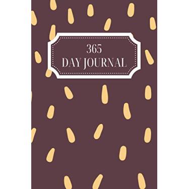 Imagem de 365 Day Journal - One Page A Day | Unlined | Undated | 6x9 Daily Dairy | Abstract Pattern Cover: Daily Diary for 365 days of Journaling. Gift for Family and Friends