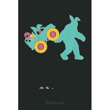 Imagem de Kids Bigfoot Monster Truck Easter Bunny Happy Easter Toddler Boy Notebook: Funny Monster Trucks Gifts for Kids Great Kids Appreciation Thank Gag Gifts for Girls Toddler Boys Dad Mom