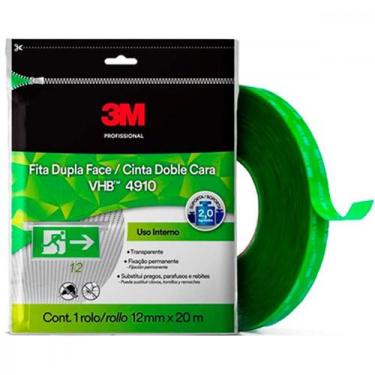 Imagem de Fita Dupla Face 3M Vhb 12Mm X 20M - Transparente Interna