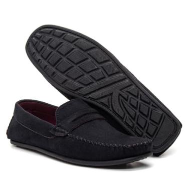 Imagem de Mocassim Masculino Dockside Camurça 200 (Preto, BR, Adulto, Numérico, 38)