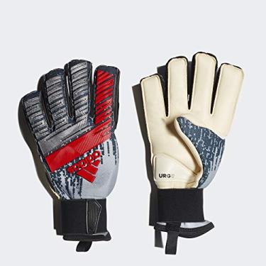 Imagem de Luvas adidas Predator Pro Fingersave Goalie (prata / vermelho, 8)