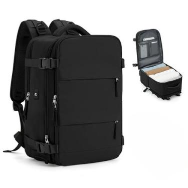 Imagem de Mochila de Bordo Viagem de Avião Bagagem de Mão Ergonômica - CodaTech,