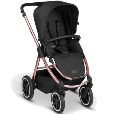 Imagem de Carrinho de Bebe Reversivel ABC Design Samba Diamond Rose Gold
