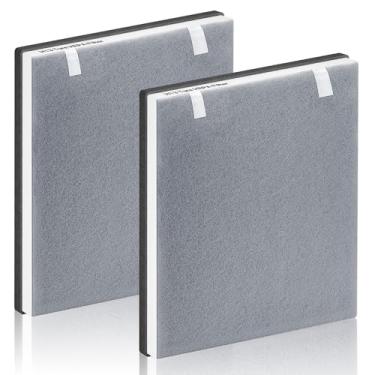 Imagem de Filtro de substituição Vital 100 para purificador de ar LEVOIT, pré-3 em 1, sistema de filtragem de carbono ativado de alta eficiência H13, peça de substituição número Vital 100-RF, pacote com 2