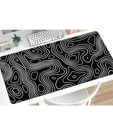 Imagem de Mouse pad ergonômico premium com base antiderrapante e bordas costuradas (DGX, médio)