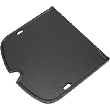 Imagem de SearCook Chapa De Ferro Fundido Para Weber Traveler Portable Gas Grill, Peça De Reposição Para Chapa De Grelha Para Weber Traveler Grill 9010001