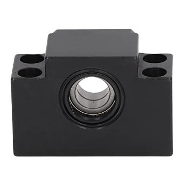 Imagem de Suporte à Extremidade do Parafuso Esfera BK15 Kit de Acessórios para Blocos de Rolamento BK15 Kit de Alta Precisão Desempenho Estável Aço Carbono Diâmetro Interno 15mm SFU1605